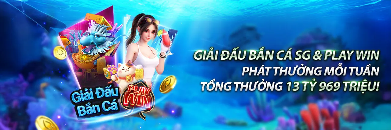 Hình ảnh game bắn cá với đại dương và các loài cá