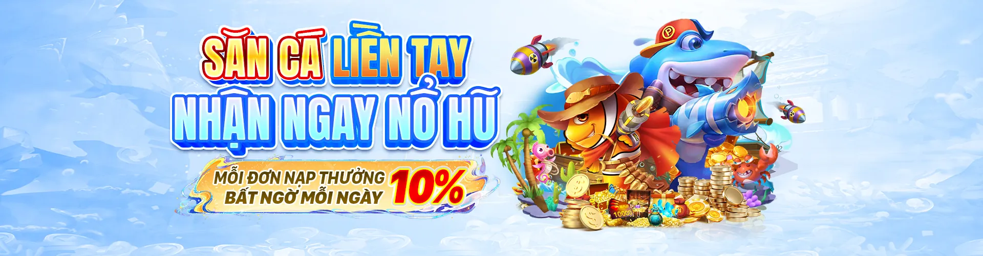 Hình ảnh game bắn cá Cwin 05 với nhiều loài cá và phần thưởng hấp dẫn